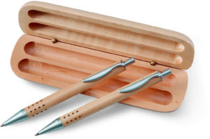 Długopis i ołówek w pudełku DEMOIN