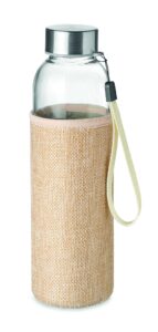 Szklana butelka w etui 500ml UTAH TOUCH