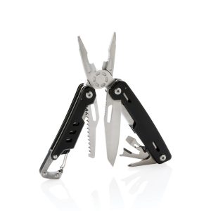 Narzędzie wielofunkcyjne z karabińczykiem Solid, 11 el.