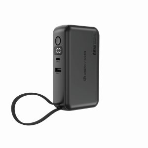 Ładowarka 2 w 1, power bank do laptopa 10000 mAh, 65W Eureka