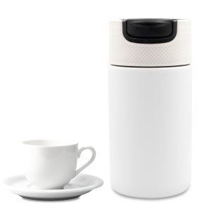 Kubek termiczny 400 ml Air Gifts z ceramiką | Nabila